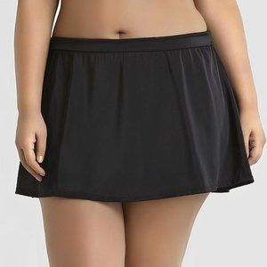 Jaclyn Smith black Swim Skirt